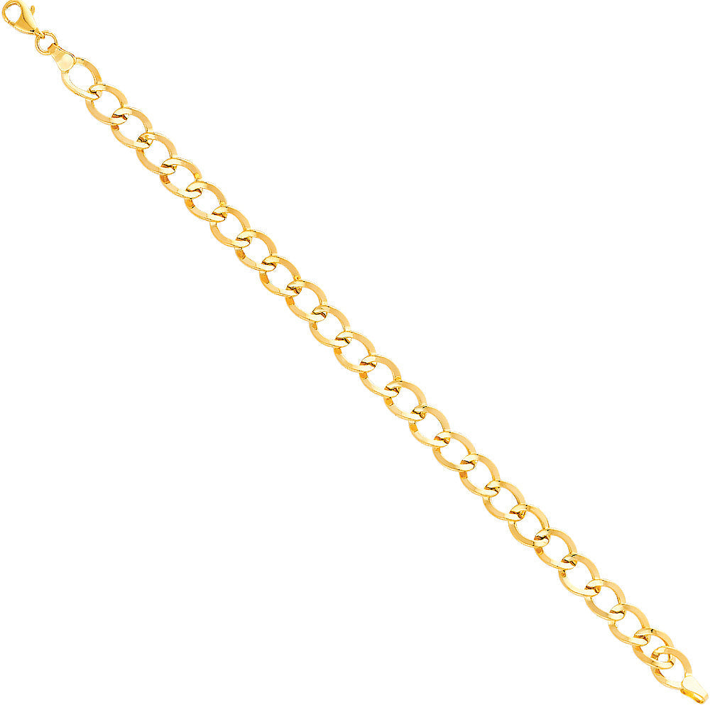 14K Yellow Gold Light Fancy Bracelet