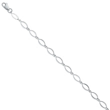 Load image into Gallery viewer, 14K White Gold Light Bracelet