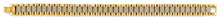 Load image into Gallery viewer, 14K Yellow Gold Fancy Rolex Type CZ Bracelet