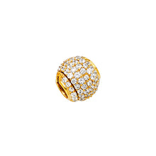 Load image into Gallery viewer, 14K Yellow Gold 8mm CZ Sphere Pendant