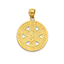 Load image into Gallery viewer, 14K Yellow Gold EMT Pendant