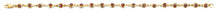 Load image into Gallery viewer, 14K Yellow Gold Evil Eye Red Bracelet