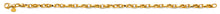 Load image into Gallery viewer, 14K Yellow Gold Hollow Flat Tube Oval Rolo Bracelet