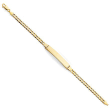 Load image into Gallery viewer, 14K Yellow Gold Cuban ID Bracelet