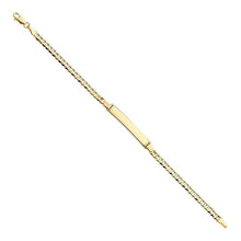 Load image into Gallery viewer, 14K Yellow Gold Cuban ID Bracelet