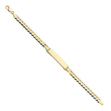 Load image into Gallery viewer, 14K Yellow Gold Cuban ID Bracelet