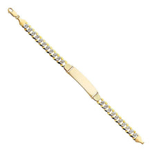 Load image into Gallery viewer, 14K Yellow Gold Cuban WP ID Bracelet