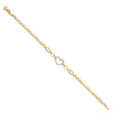 14K Yellow CZ Bracelet
