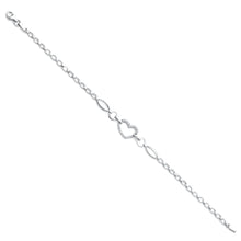 Load image into Gallery viewer, 14K White CZ Bracelet