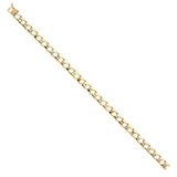 14K Yellow CUBAN LINK BRACELET