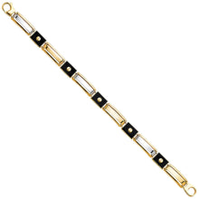 Load image into Gallery viewer, 14K Twotone Men&#39;s Bracelet