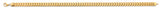 14K Yellow Gold Triple Bar Fancy Bracelet