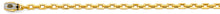 Load image into Gallery viewer, 14K Two Tone Gold 6mm Monaco Cable With CZ Lock Chain