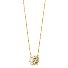 Load image into Gallery viewer, 14K Yellow CZ Necklace