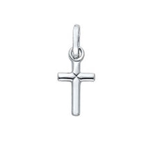 Load image into Gallery viewer, 14K White Gold Cross Religious Pendant