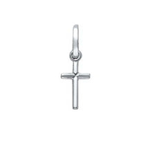 Load image into Gallery viewer, 14K White Gold Cross Religious Pendant