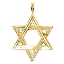Load image into Gallery viewer, 14K Yellow STAR OF DAVID PENDANT