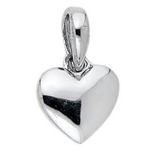 Load image into Gallery viewer, 14k White Gold 8mm Heart Assorted Pendant