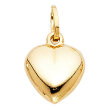Load image into Gallery viewer, 14K Yellow Gold 13mm Heart Pendant