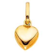 Load image into Gallery viewer, 14K Yellow Gold 10mm Heart Pendant