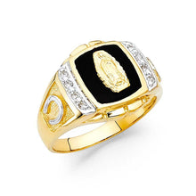 Load image into Gallery viewer, 14K Yellow Gold Onyx Men&#39;s Ring - silverdepot