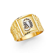 Load image into Gallery viewer, 14K Yellow Gold 14mm Men&#39;s Ring - silverdepot