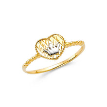 Load image into Gallery viewer, 14K Two Tone Fancy Ring