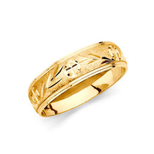 Load image into Gallery viewer, 14k Yellow Gold 6mm Men&#39;s Wedding Band