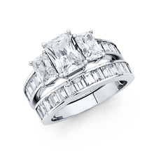 Load image into Gallery viewer, 14K Yellow Gold Round 3.5mm CZ Engagement Ring Only--Wedding Band is not included